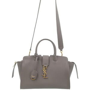 Saint Laurent Downtown YSL leather top handle 2way Crossbody bag